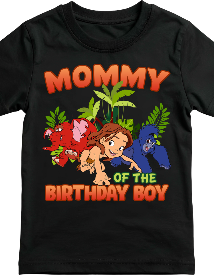 Tarzan Birthday Shirts
