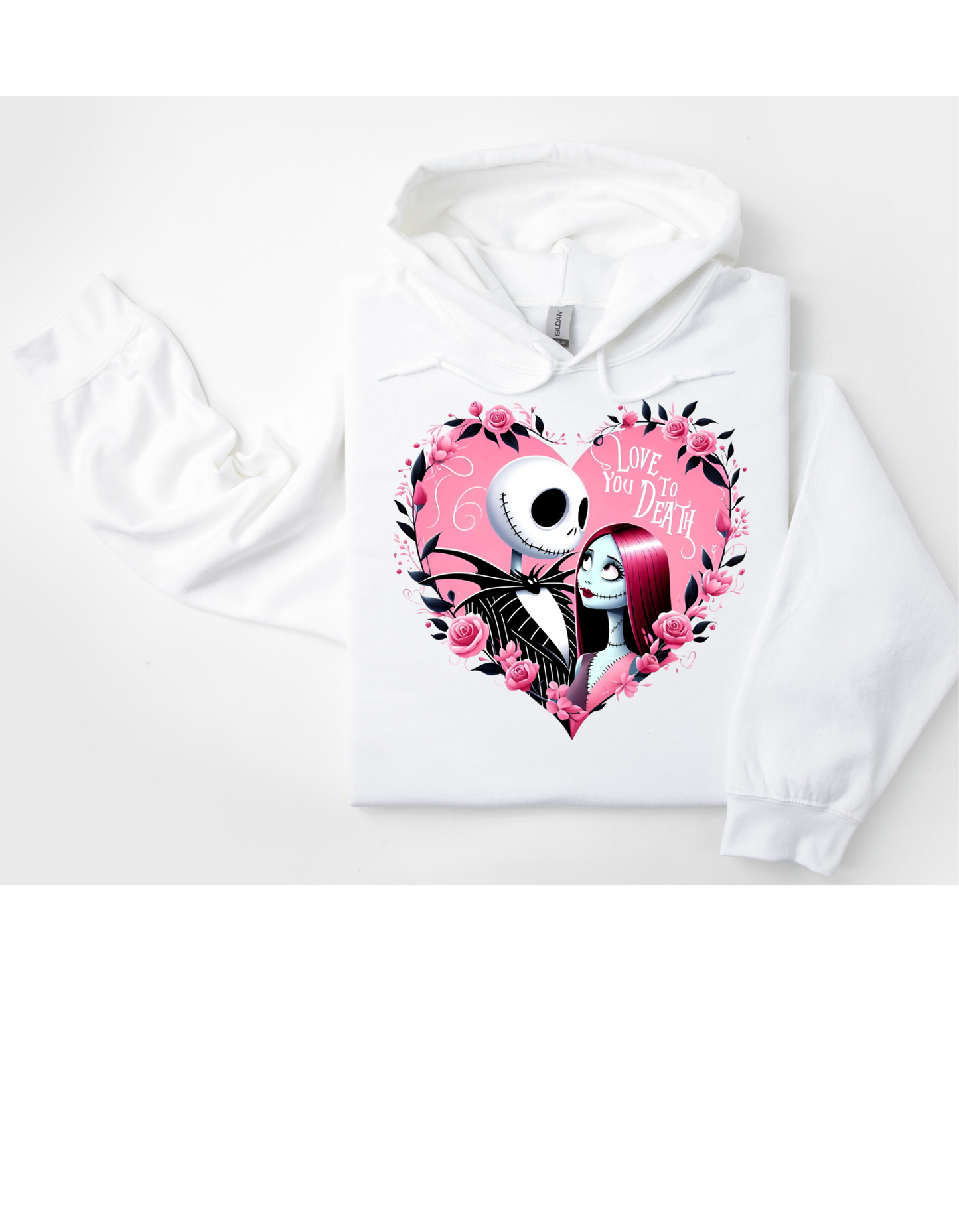 Valentine Jack & Sally Hoodies
