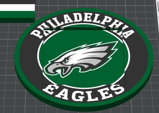 Eagles Sticky Note Pad Holder