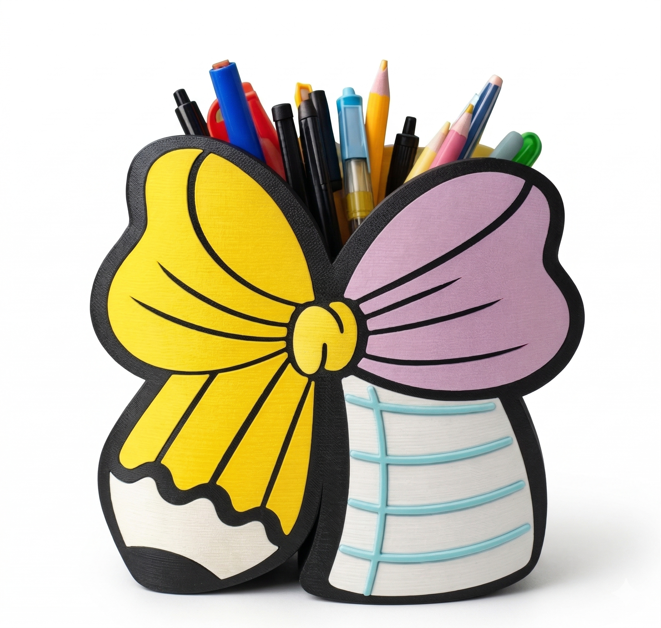 Teacher Appreciation Bow Pencil Holder