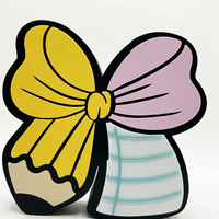 Teacher Appreciation Bow Pencil Holder
