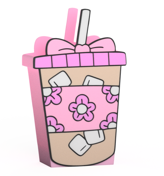 Iced Coffee Pen Holder