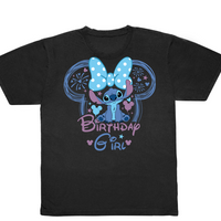 Blue Alien Personalized Birthday Shirt