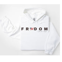 Freedom Embroidery Hoodie