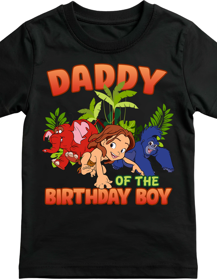 Tarzan Birthday Shirts