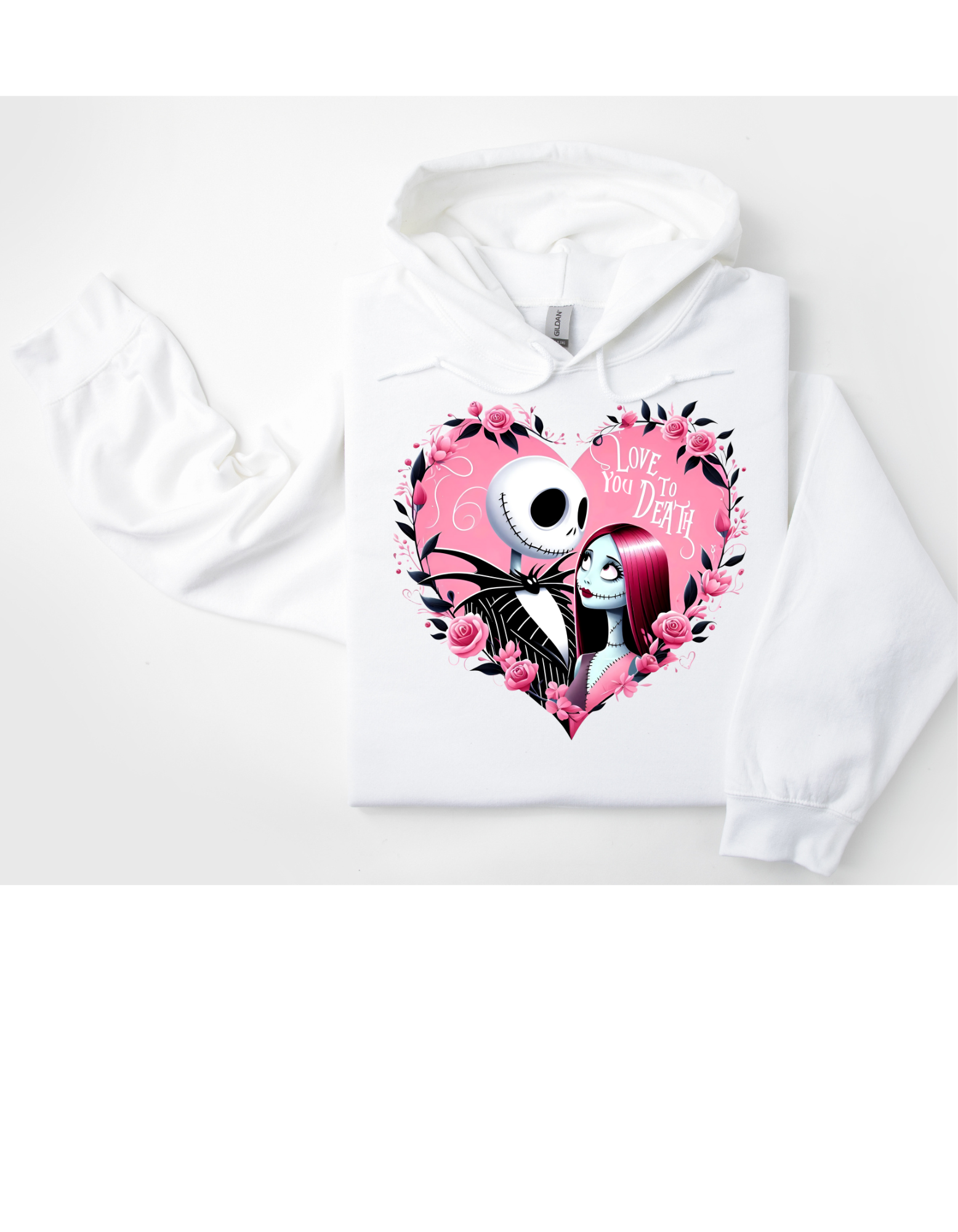 Valentine Jack & Sally Hoodies